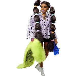 Barbie Doll in Pigtail Bobble Hair with Pet Puppy