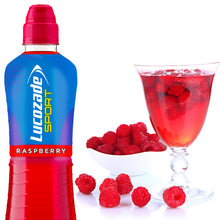 Load image into Gallery viewer, Lucozade Sport Raspberry Isotonic Body Fuel Drink 500ml, 12 Pack