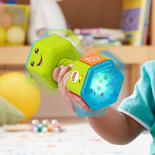 Load image into Gallery viewer, Fisher-Price Laugh &amp; Learn Countin&#39; Reps Dumbell Learning Toy