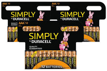 Load image into Gallery viewer, Duracell Simply AA or AAA Multipurpose Batteries