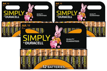 Load image into Gallery viewer, Duracell Simply AA or AAA Multipurpose Batteries