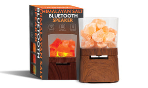 Himalayan salt bluetooth speaker