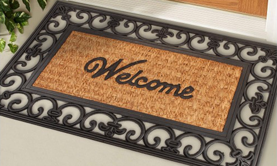 Premium Coir/Rubber Welcome Door Mat