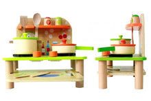 Load image into Gallery viewer, Doodle Wooden Kitchen Playset