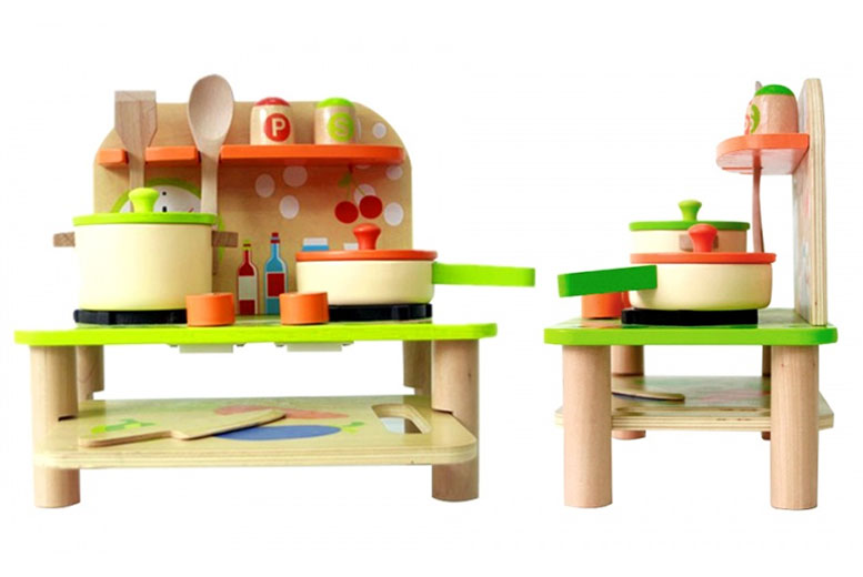 Doodle Wooden Kitchen Playset