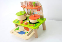 Load image into Gallery viewer, Doodle Wooden Kitchen Playset