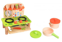 Load image into Gallery viewer, Doodle Wooden Kitchen Playset