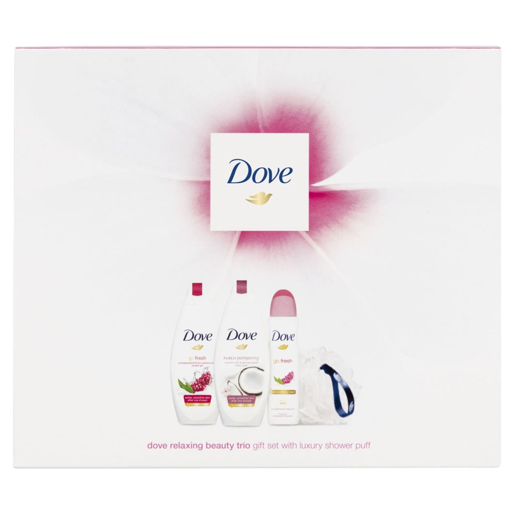 Dove Relaxing Beauty Trio Gift Set