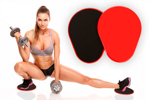 Exercise Sliding Gliding Discs Fitness Core Sliders Sports Workout