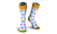 Load image into Gallery viewer, Men&#39;s Cotton Casual Flamingo Printed Socks