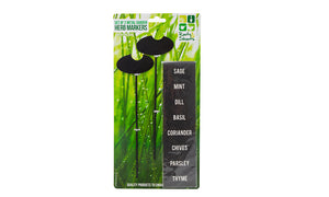 Metal Garden Herb Markers With Stickers Set Of 2