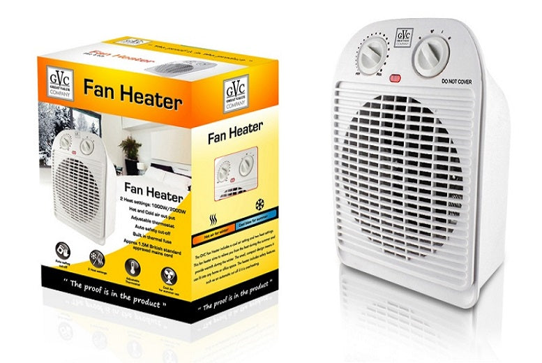 Electric hot and cold Fan with tip Switch