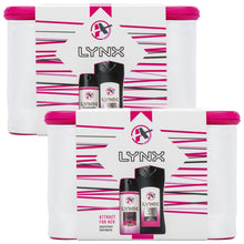 Load image into Gallery viewer, Lynx Attract for Her Washbag Gift Set