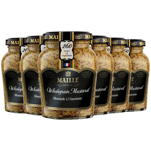 Maille Mustard Jar, pack of Six