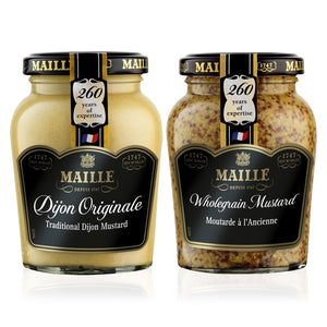 Maille Mustard Jar, pack of Six