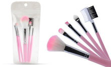 Load image into Gallery viewer, 5 Piece MakeUp Brush Set