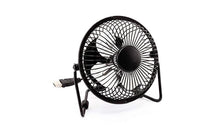 Load image into Gallery viewer, Status Portable Metal USB Mini Fan, 4 Inch: