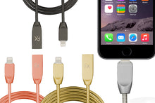 Load image into Gallery viewer, AQ Spring Zinc Alloy Cable iPhone Cable 1M/3M