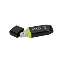 Load image into Gallery viewer, TDK TF10 USB 2.0 Flash Drive - Black : 8GB