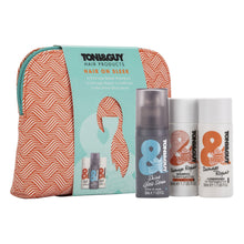 Load image into Gallery viewer, TONI&amp;GUY Hair on Sleek Washbag Gift Set