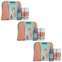 Load image into Gallery viewer, TONI&amp;GUY Hair on Sleek Washbag Gift Set