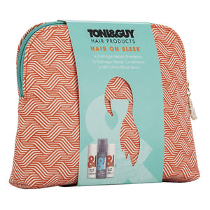 TONI&GUY Hair on Sleek Washbag Gift Set