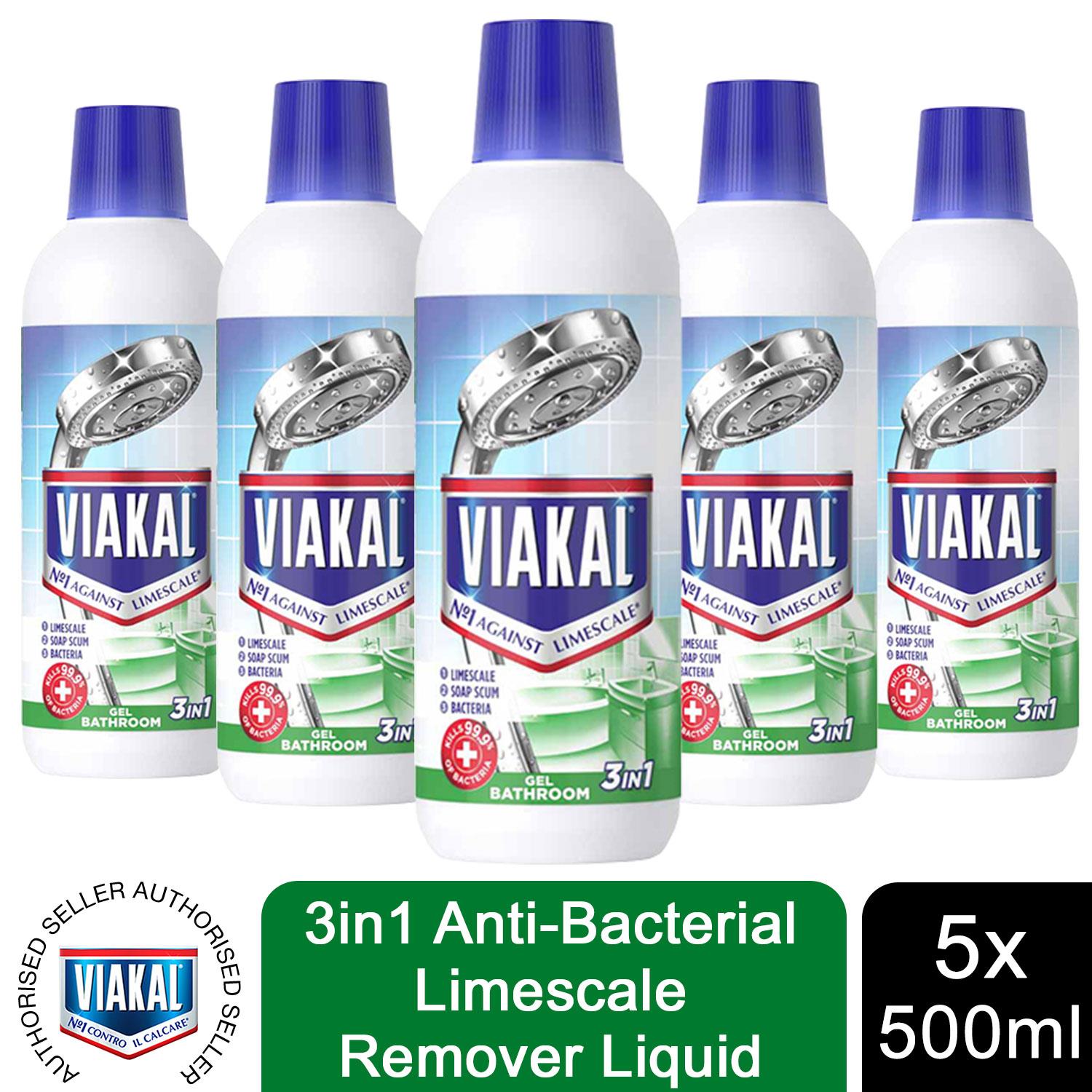 Viakal 3in1 Anti-Bacterial Limescale Remover Liquid & Spray, 500ml – Avant  Garde Brands