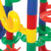 Load image into Gallery viewer, Tobar Marble Run 74-piece Course Building Toy Set