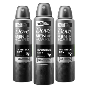 3pk of 150ml Dove Men+Care 48H Powerful Protection Anti-Perspirant