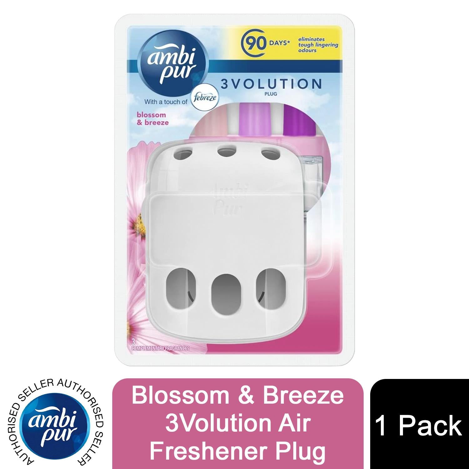 Ambi Pur 3Volution Air Freshener Blossom & Breeze Refill 20ml