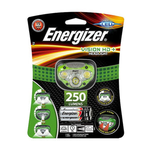 Energizer Head Torch, Vision HD + LED Headlamp