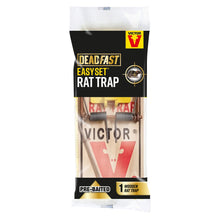 Load image into Gallery viewer, Deadfast Easy Set Rat Trap Rodent Control Single Pack