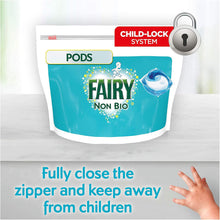 Load image into Gallery viewer, Fairy Non Bio Laundry Washing Pods Gentle Care For Sensitive Skin, 36 Capsules