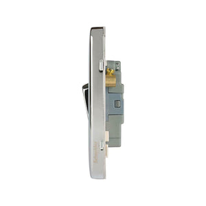 Schneider Electric Lisse Screwless Isolator Switch 3 Pole 10AX Polished Chrome