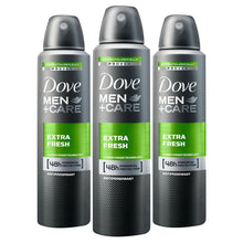 Load image into Gallery viewer, 3pk of 150ml Dove Men+Care 48H Powerful Protection Anti-Perspirant