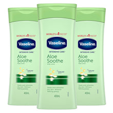 Load image into Gallery viewer, Vaseline Intensive Care Body Lotion, 3 Pack, 400ml