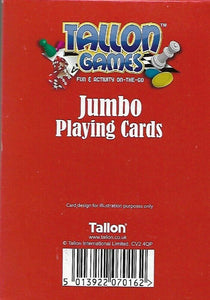 Jumbo Plastic-Coated Playing Cards for Children