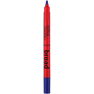 Berol Colouring Pens Felt Tip Assorted Broad Point 1.2mm Washable Tub of 42