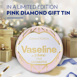 Vaseline Limited Edition Pink Diamond Lip Therapy Selection Gift Tin For Her