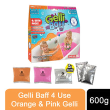 Load image into Gallery viewer, Gelli Baff 4 Use Orange &amp; Pink Gelli- 600G