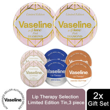 Load image into Gallery viewer, Vaseline Limited Edition Pink Diamond Lip Therapy Selection Gift Tin For Her