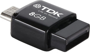 Tdk 938472 - Memory 2 in 1 of 8 GB (mini USB to USB 2.0)