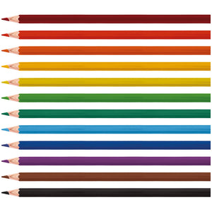 Berol Colouring Pencils Verithin Pre-Sharpened Assorted Colours 288 Pack