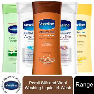 Vaseline Intensive Care Body Lotion, 3 Pack, 400ml