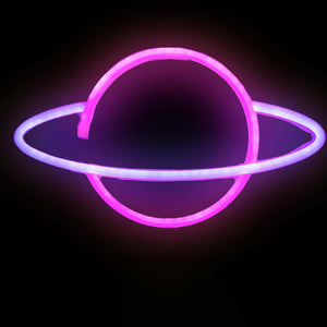 Planet Neon Light