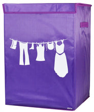 Load image into Gallery viewer, Jocca Purple foldable laundry basket