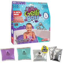 Load image into Gallery viewer, Gelli Baff 4 Use Purple &amp; Aqua Glitter Gelli - 600G