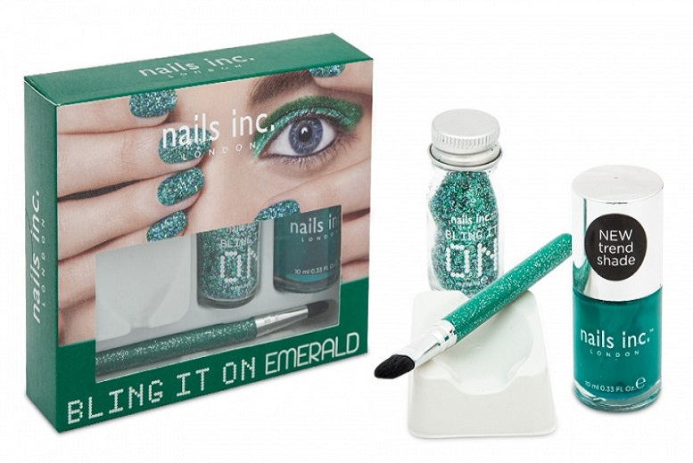 Nail inc - Bling it on emerald