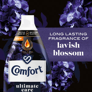 6x870ml Comfort Ultimate Care Lavish Blossom Concentrated Fabric Conditioner58W