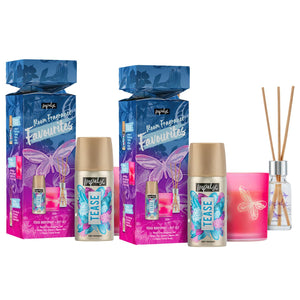 Impulse Room Fragrance Favourite Tease Bodyspray+Gift Set with Diffuser & Candle